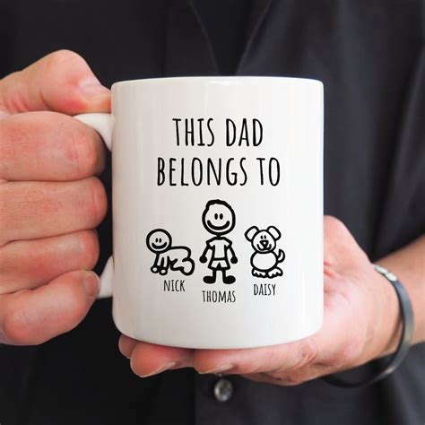 Personalized Dad Mug Personalized Dad Gifts Dad Mug With - Etsy Nederland