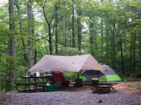 Elkmont Campground Site Map