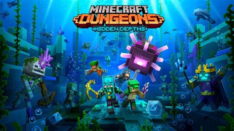 Minecraft Dungeons: Hidden Depths launch trailer