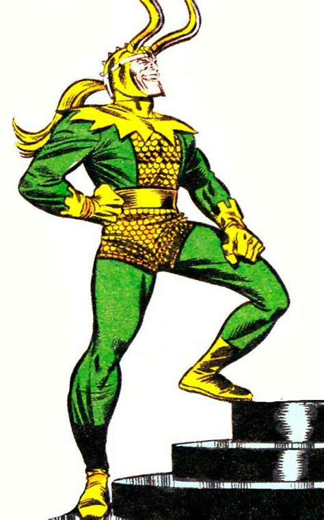 Marvel Comics: Loki by Ron Frenz. Asgardian. Super villain. Nemesis of Thor, his brother ...