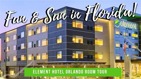 Element Hotel Orlando Room Tour - YouTube