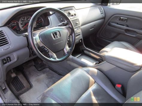 Gray Interior Prime Interior for the 2003 Honda Pilot EX-L 4WD ...