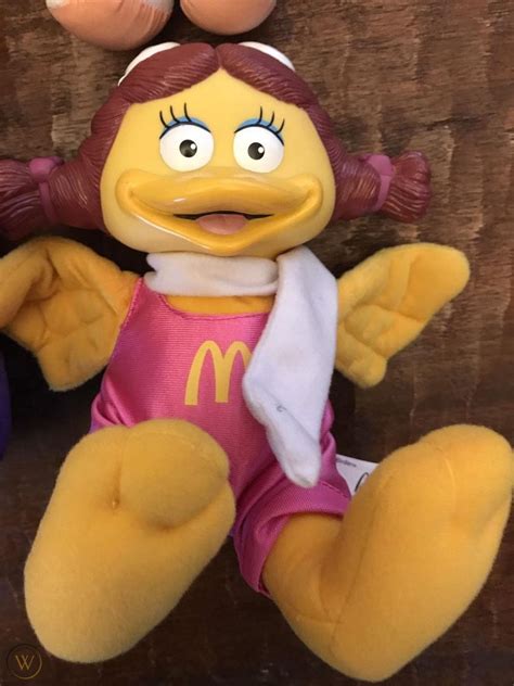 Vintage McDonald's Plush Toys Ronald McDonald Grimace Hamburgler Birdie ...