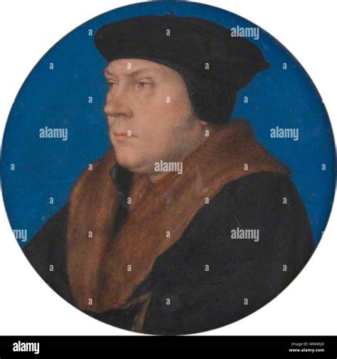 NPG 6310; Thomas Cromwell, Earl of Essex 147 Thomas Cromwell, portrait miniature with fur collar ...