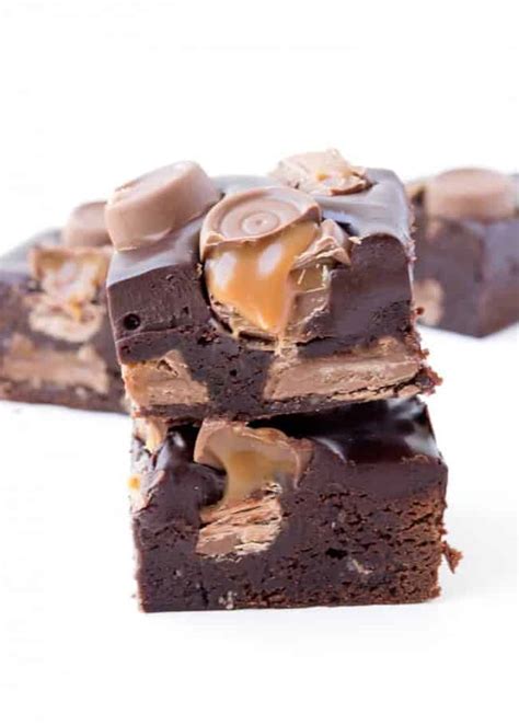 Amazing Rolo Brownies (Super Fudgy) - Sweetest Menu