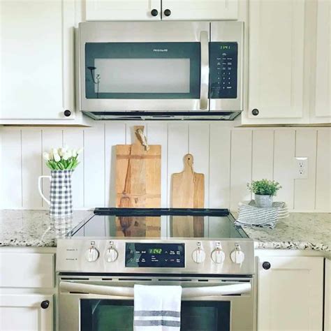 White Vertical Shiplap Kitchen Backsplash - Soul & Lane