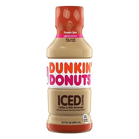 Dunkin Donuts Pumpkin Spice - 13.7 Fl. Oz. - Tom Thumb