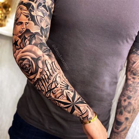 Full sleeve tattoos Tribal arm tattoos Tattoos Full sleeve tattoos ...