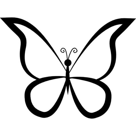 Butterfly Outline Vectors | Free Download