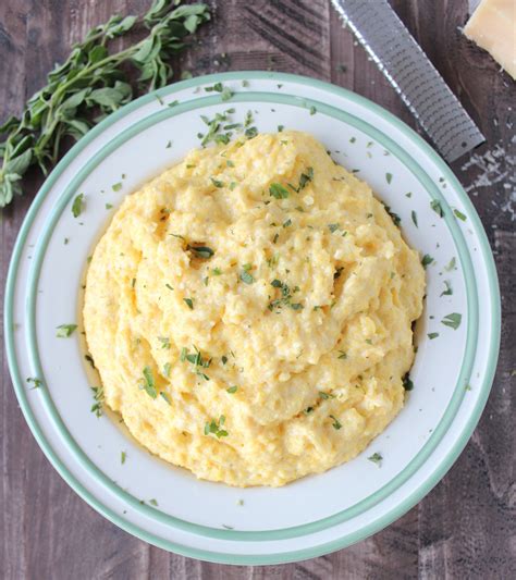 Creamy Cheesy Polenta Recipe | Polenta recipes, Recipes, Gluten free ...