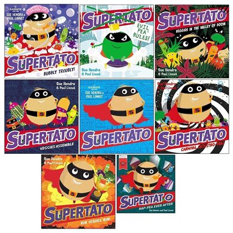 Supertato Series 8 Books Children's Collection Set By Sue Hendra & Paul Linnet | eBay