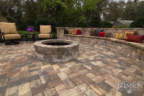 Olde Towne Pavers Tremron Jacksonville Pavers, Retaining Walls, Fire ...