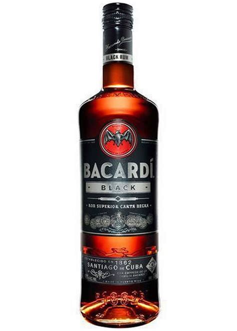 Bacardi Black Rum 750ML - Liquor Barn