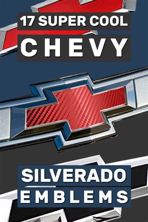 Chevy Silverado Emblems And Decals