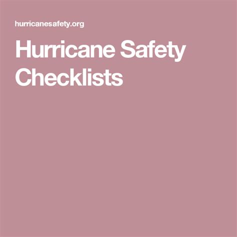 Hawaii hurricane preparedness checklist - denisforlife