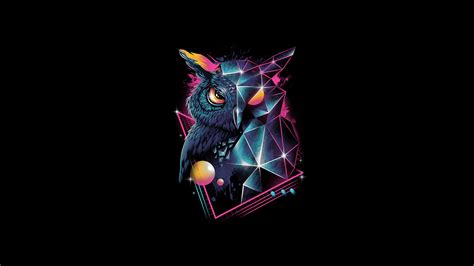 2560x1440 Owl 80s Design 4k 1440P Resolution ,HD 4k Wallpapers,Images,Backgrounds,Photos and ...