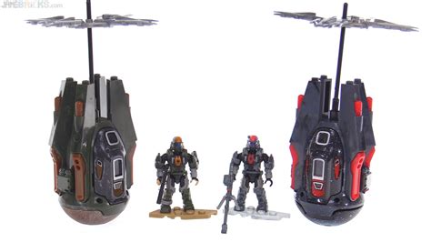 New 2017 Mega Construx Halo ODST Drop Pods reviewed