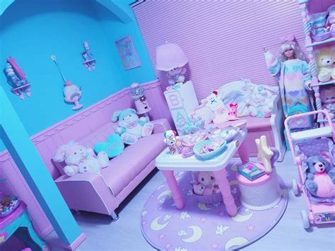 Cute Bedroom Ideas, Kawaii Room, Cute Home Decor, Toddler Bed, Pastel, Paradise, Rooms ...