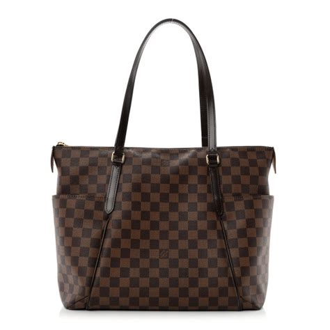 LOUIS VUITTON Damier Ebene Totally MM 1314913 | FASHIONPHILE