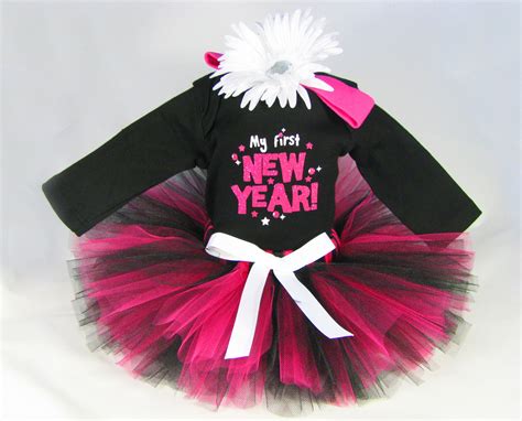 Baby Girl New Year Outfit Babys New Year Tutu Set Girls