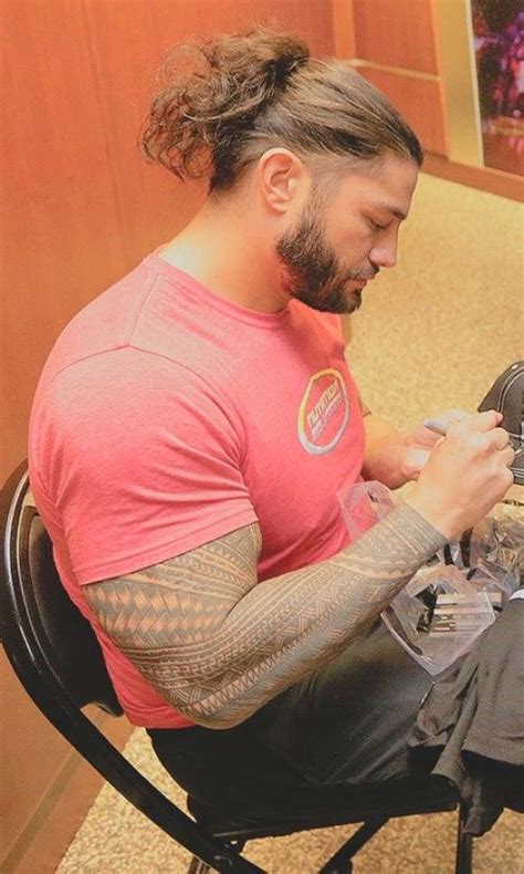 Love his light hair #RomanReigns | Long hair styles men, Roman reigns ...