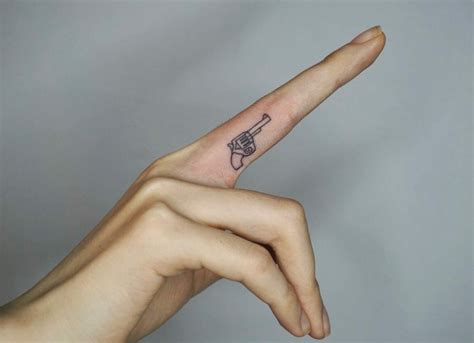 101 Simple Small Gun Tattoo Designs That Will Blow Your Mind!