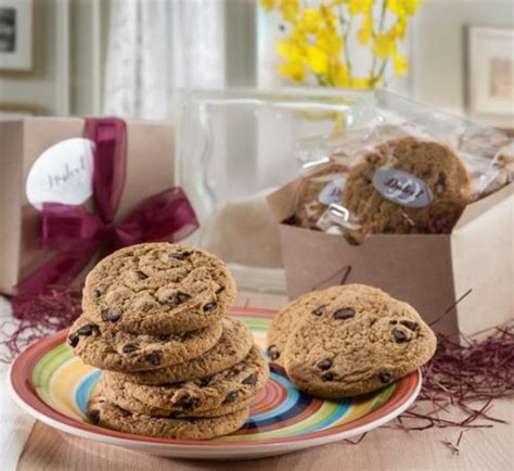 Chocolate Chip Cookie Gift Baskets-12 Count | Gourmet Gifts | gifts for ...