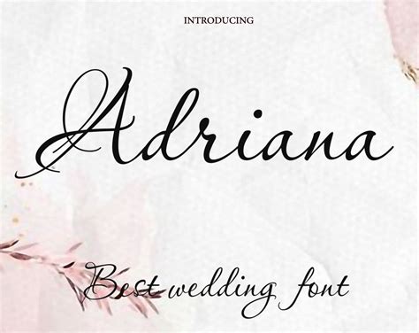 Wedding font Modern font Instant download Digital font | Etsy | Wedding fonts, Logo fonts, Free ...