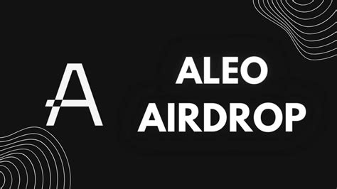 Aleo Airdrop — Step-by-step Guide How to Claim New Aleo Airdrop | by Crypto Vision Vanguard ...