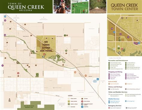 Queen Creek Arizona Map