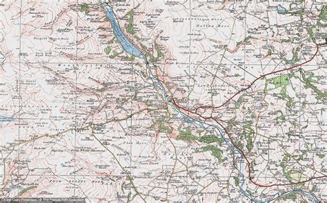 Old Maps of Pateley Bridge, Yorkshire - Francis Frith