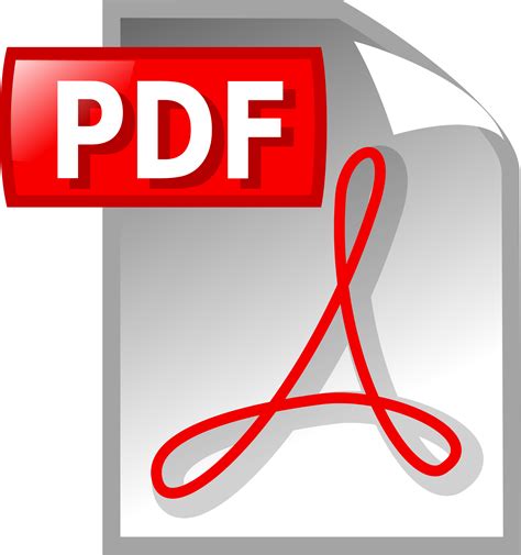 Pdf Icon Transparent #401301 - Free Icons Library