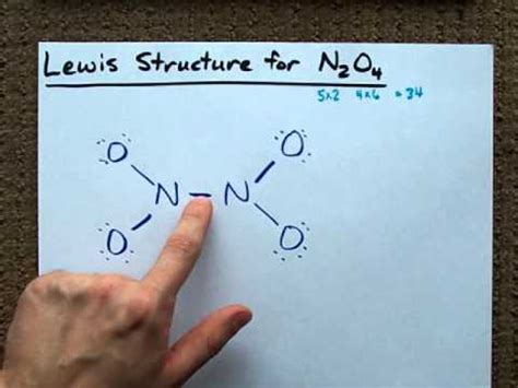 N2o4 Lewis Dot Structure