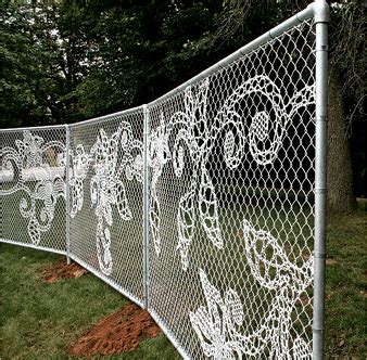 What To Do With A Chain Link Fence - A Storied Style