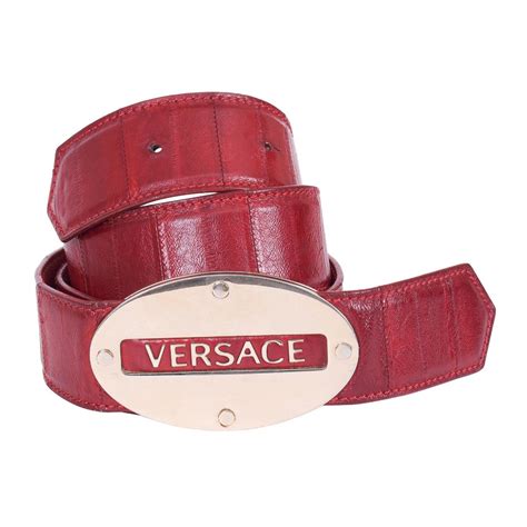 Versace Logo Buckle Belt