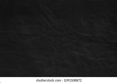 Black Crumpled Paper Texture Background Black ภาพสต็อก 1847038882 ...