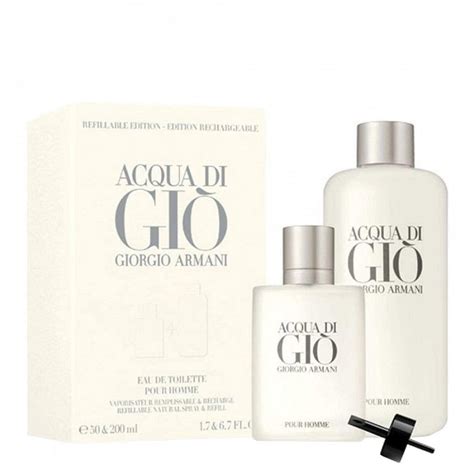 Giorgio Armani Acqua Di Gio 200ml + 50ml Refill EDT for Men (100% Original)