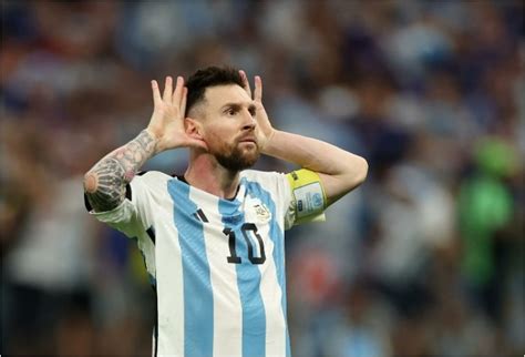 ”Automatically Regretted It”, Lionel Messi On Viral Celebration Against Netherlands During FIFA ...