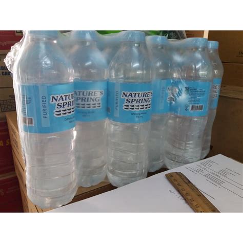 Nature's Spring Water (500mlx24) | Shopee Philippines