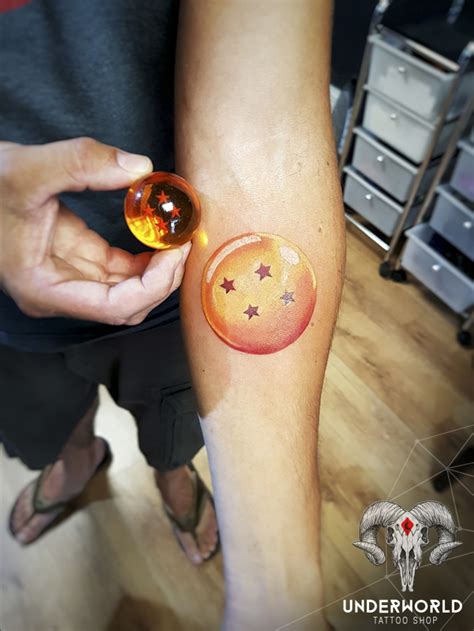 4 Star Dragon Ball Tattoo / 21+ Dragon Ball Tattoo Designs, Ideas ...