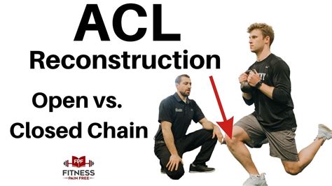 Open vs Closed Chain Exercises After ACL Reconstruction | Physical Therapy - YouTube