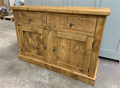 Rustic Plank Sideboard. Can be made any size! | Pine furniture makeover ...