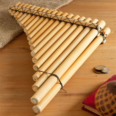 Handmade Natural Cane Pan Flute from Peru - Andean Symphony | NOVICA