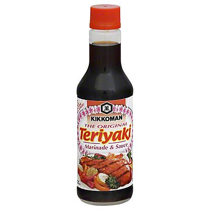 Kikkoman Teriyaki Marinade and Sauce, 10 oz – Central Market