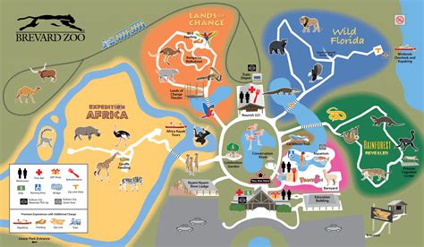 Atlanta Zoo Map