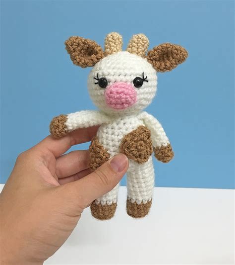 Mini Amigurumi Cow Free Crochet Pattern – Amigurumi – Amigurumi Free Patterns