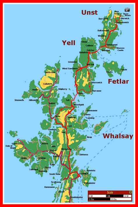 Sarah McBurnie's "See Shetland" Page - The Unst & Yell Tour