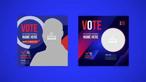 Election Social Media Post template 3339266 Vector Art at Vecteezy