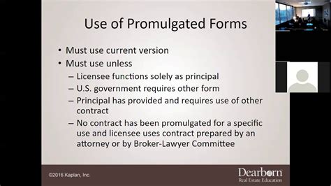 Promulgated Forms - Chapter 2 Lecture - YouTube