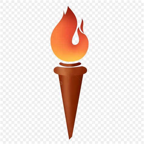 Torch Clipart Hd PNG, Burning Torch Clip Art, Torch, Clipart, Flame PNG Image For Free Download